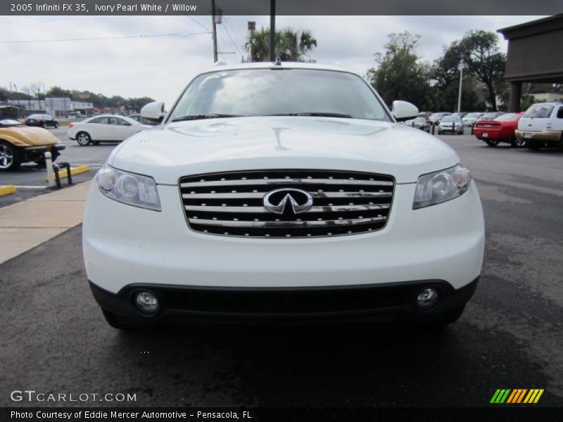 Ivory Pearl White / Willow 2005 Infiniti FX 35
