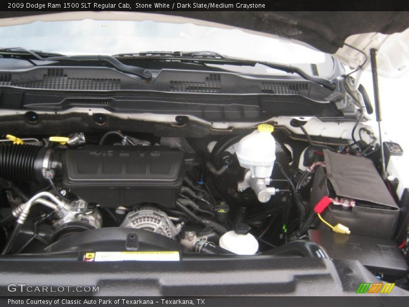 Stone White / Dark Slate/Medium Graystone 2009 Dodge Ram 1500 SLT Regular Cab