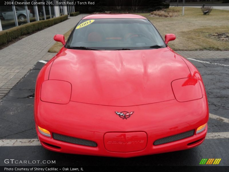 Torch Red / Torch Red 2004 Chevrolet Corvette Z06