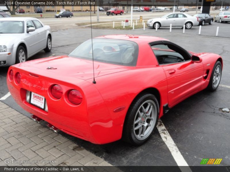 Torch Red / Torch Red 2004 Chevrolet Corvette Z06