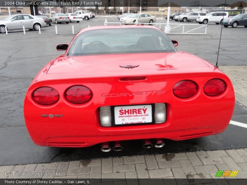Torch Red / Torch Red 2004 Chevrolet Corvette Z06