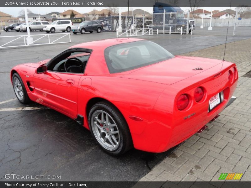 Torch Red / Torch Red 2004 Chevrolet Corvette Z06