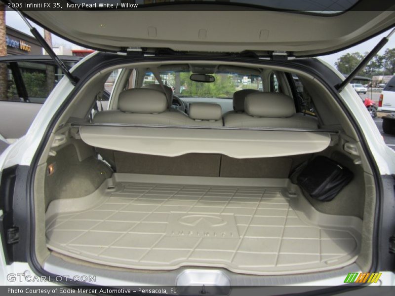 Ivory Pearl White / Willow 2005 Infiniti FX 35