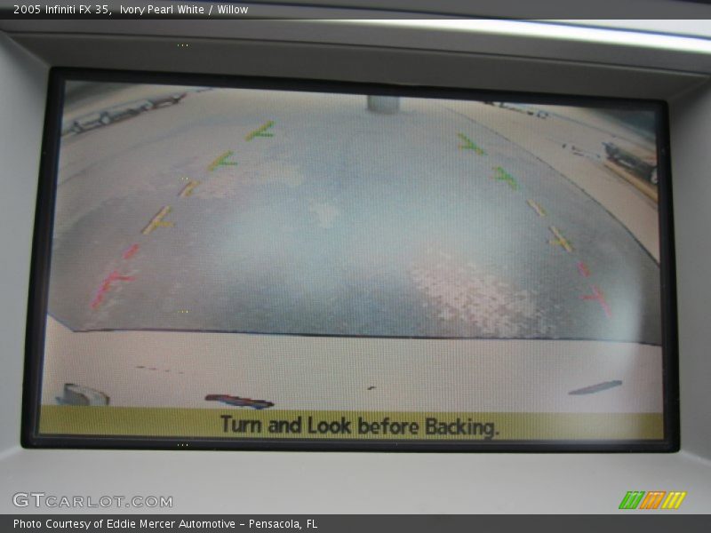 Ivory Pearl White / Willow 2005 Infiniti FX 35