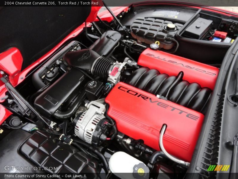  2004 Corvette Z06 Engine - 5.7 Liter OHV 16-Valve LS6 V8