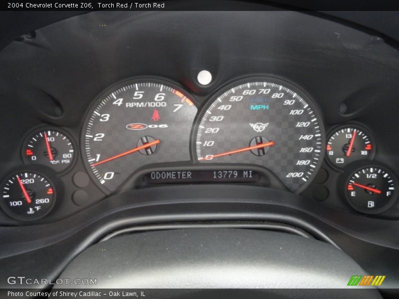  2004 Corvette Z06 Z06 Gauges
