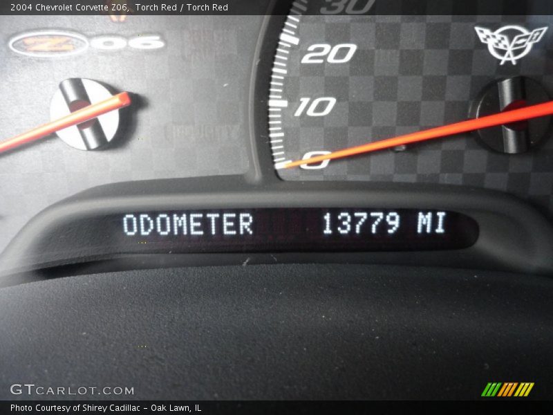 Torch Red / Torch Red 2004 Chevrolet Corvette Z06