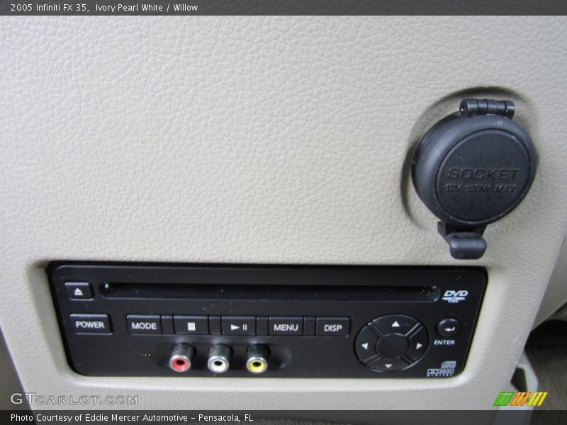 Ivory Pearl White / Willow 2005 Infiniti FX 35