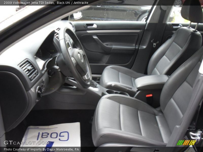 Black Uni / Anthracite 2009 Volkswagen Jetta TDI Sedan