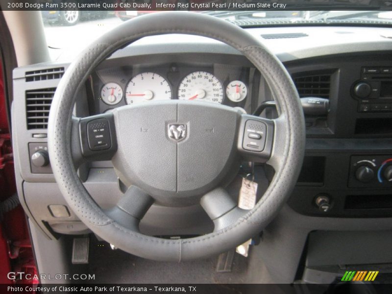  2008 Ram 3500 Laramie Quad Cab Dually Steering Wheel