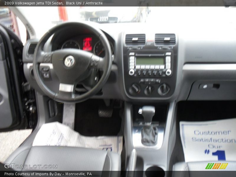 Black Uni / Anthracite 2009 Volkswagen Jetta TDI Sedan