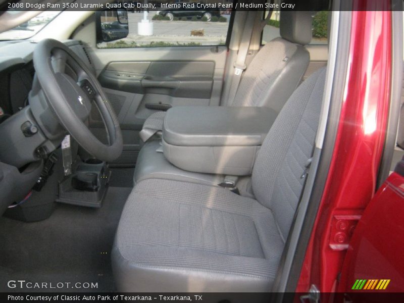 Front Seat of 2008 Ram 3500 Laramie Quad Cab Dually