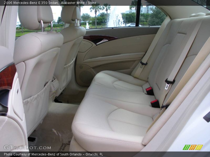 Alabaster White / Stone 2006 Mercedes-Benz E 350 Sedan