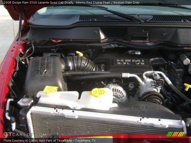  2008 Ram 3500 Laramie Quad Cab Dually Engine - 5.7 Liter OHV 16-Valve V8