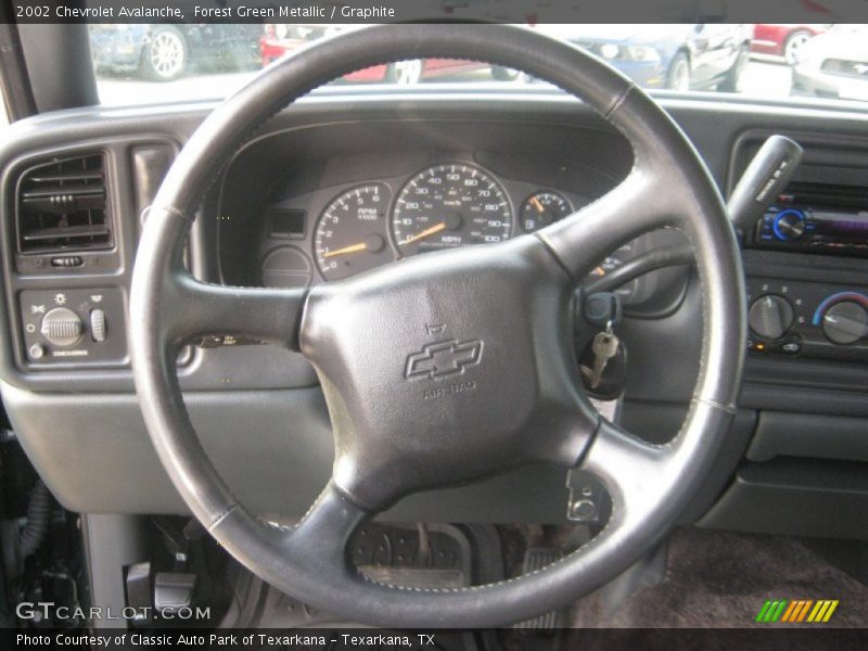 Forest Green Metallic / Graphite 2002 Chevrolet Avalanche