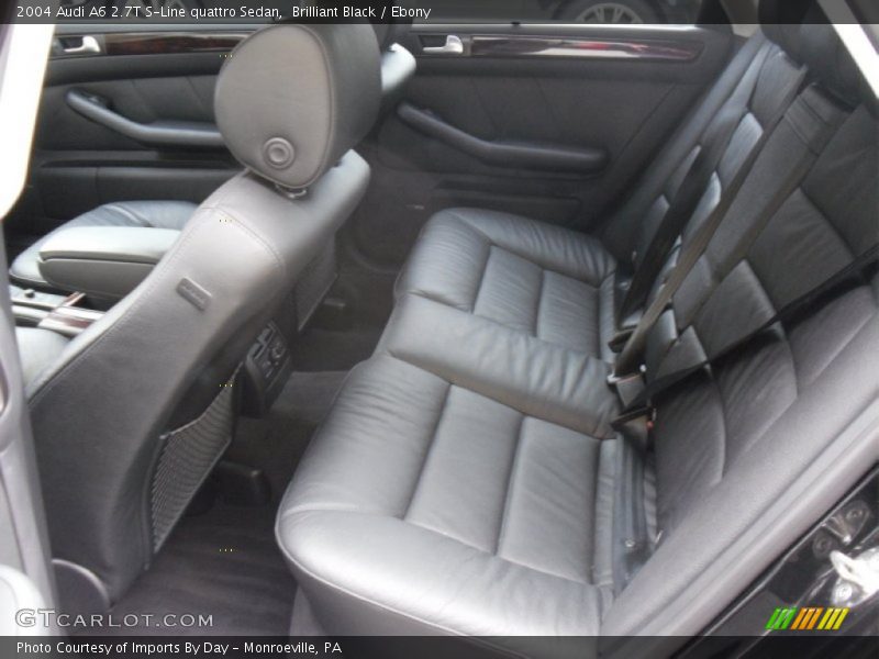 Brilliant Black / Ebony 2004 Audi A6 2.7T S-Line quattro Sedan