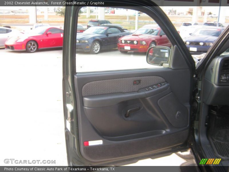 Forest Green Metallic / Graphite 2002 Chevrolet Avalanche