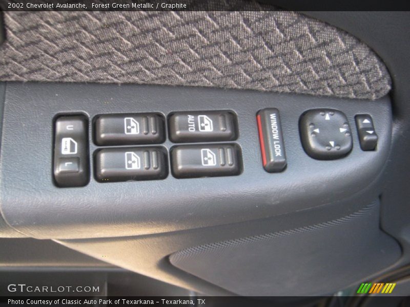 Forest Green Metallic / Graphite 2002 Chevrolet Avalanche