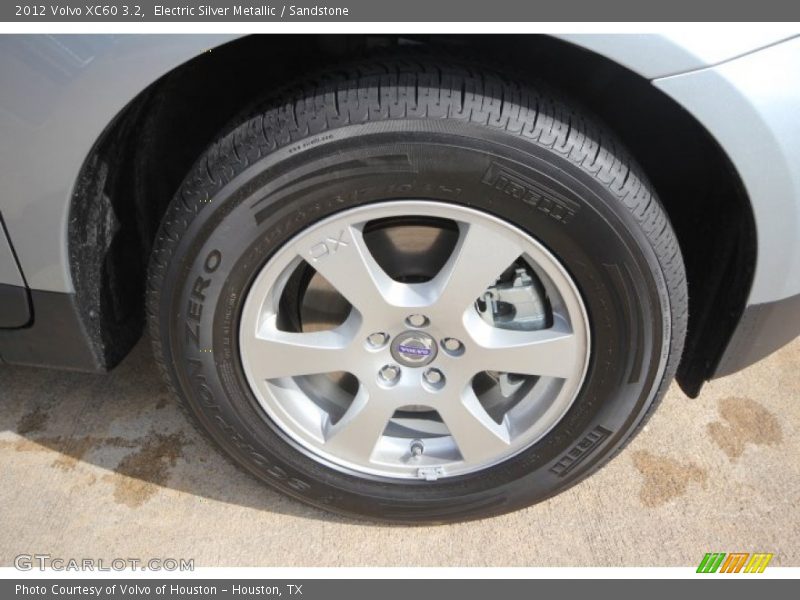 Electric Silver Metallic / Sandstone 2012 Volvo XC60 3.2