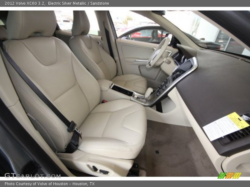 Electric Silver Metallic / Sandstone 2012 Volvo XC60 3.2