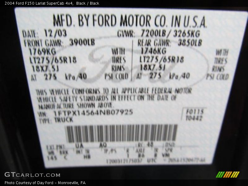 UA - 2004 Ford F150 Lariat SuperCab 4x4
