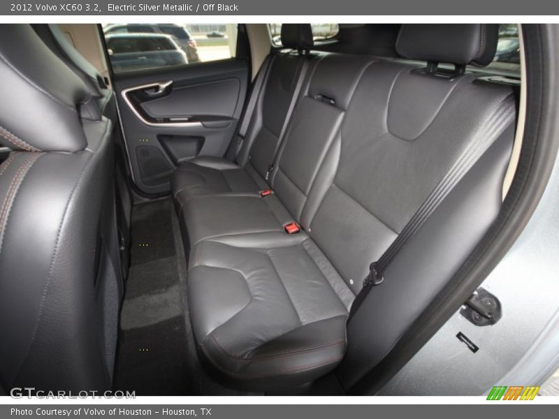 Electric Silver Metallic / Off Black 2012 Volvo XC60 3.2