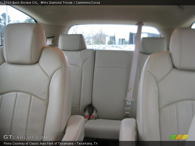 White Diamond Tricoat / Cashmere/Cocoa 2010 Buick Enclave CXL
