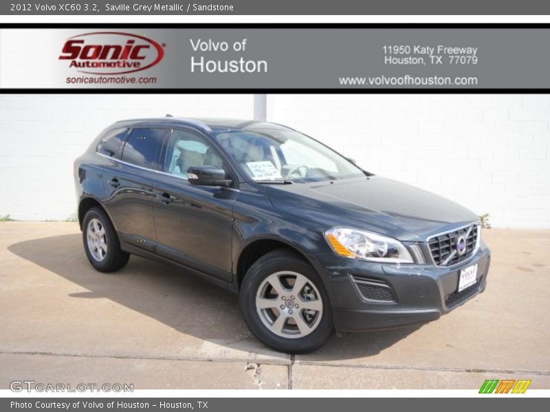 Saville Grey Metallic / Sandstone 2012 Volvo XC60 3.2