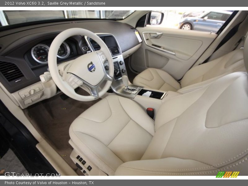 Saville Grey Metallic / Sandstone 2012 Volvo XC60 3.2