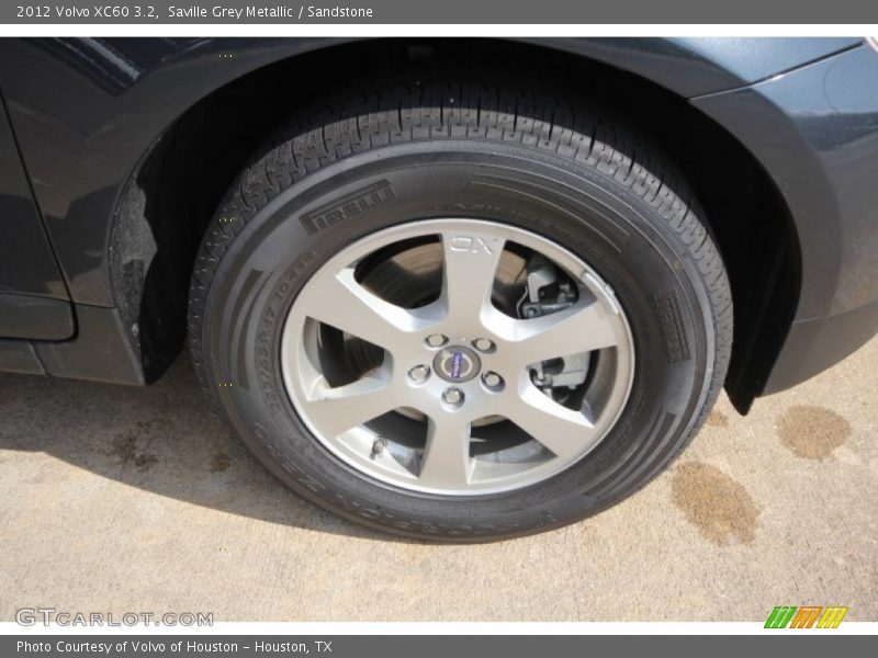 Saville Grey Metallic / Sandstone 2012 Volvo XC60 3.2