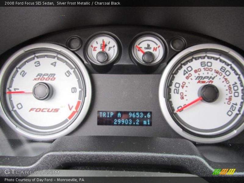  2008 Focus SES Sedan SES Sedan Gauges