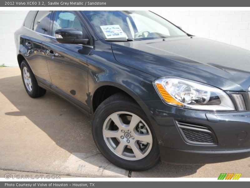 Saville Grey Metallic / Sandstone 2012 Volvo XC60 3.2