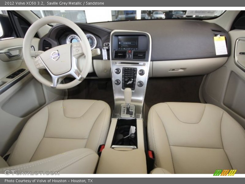 Saville Grey Metallic / Sandstone 2012 Volvo XC60 3.2