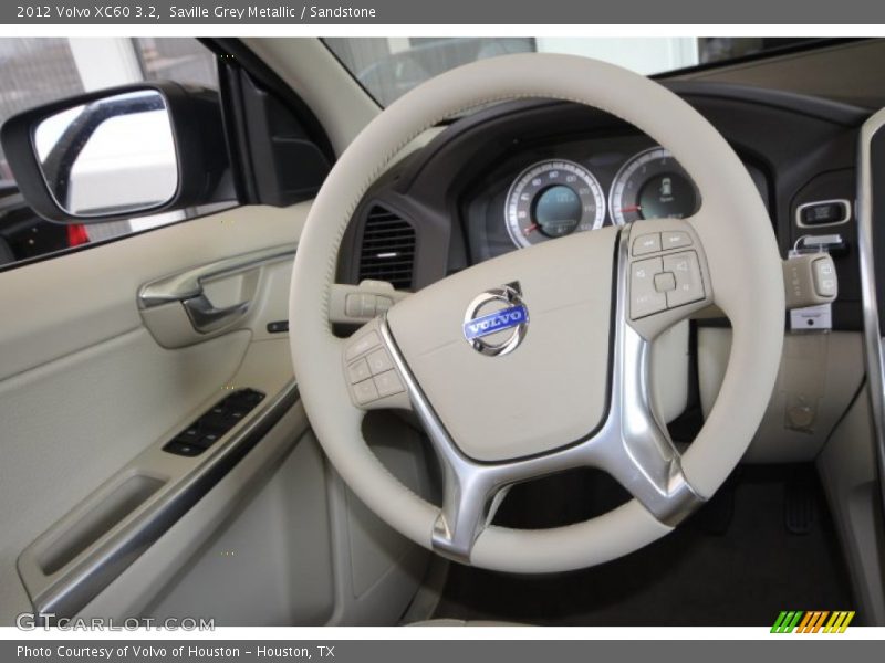 Saville Grey Metallic / Sandstone 2012 Volvo XC60 3.2