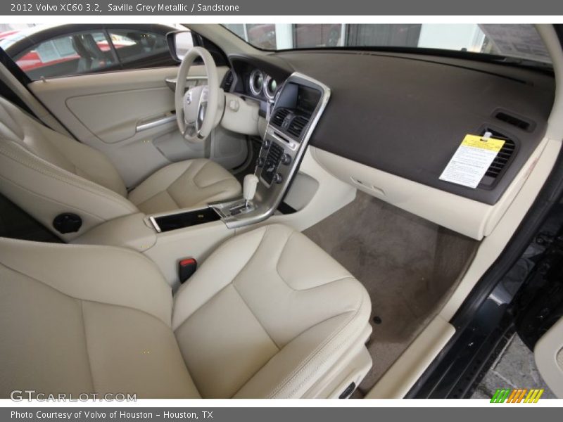 Saville Grey Metallic / Sandstone 2012 Volvo XC60 3.2