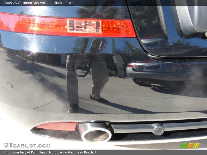 Black / Black 2006 Aston Martin DB9 Volante