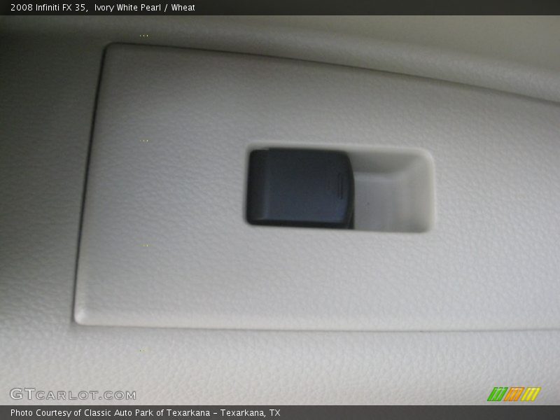 Ivory White Pearl / Wheat 2008 Infiniti FX 35