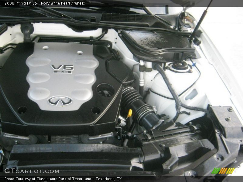 Ivory White Pearl / Wheat 2008 Infiniti FX 35