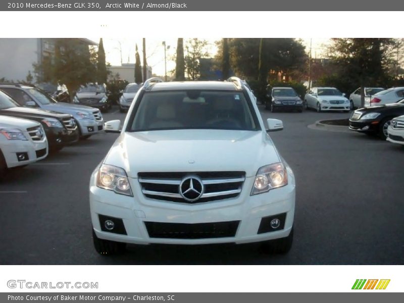 Arctic White / Almond/Black 2010 Mercedes-Benz GLK 350