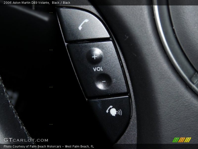 Black / Black 2006 Aston Martin DB9 Volante