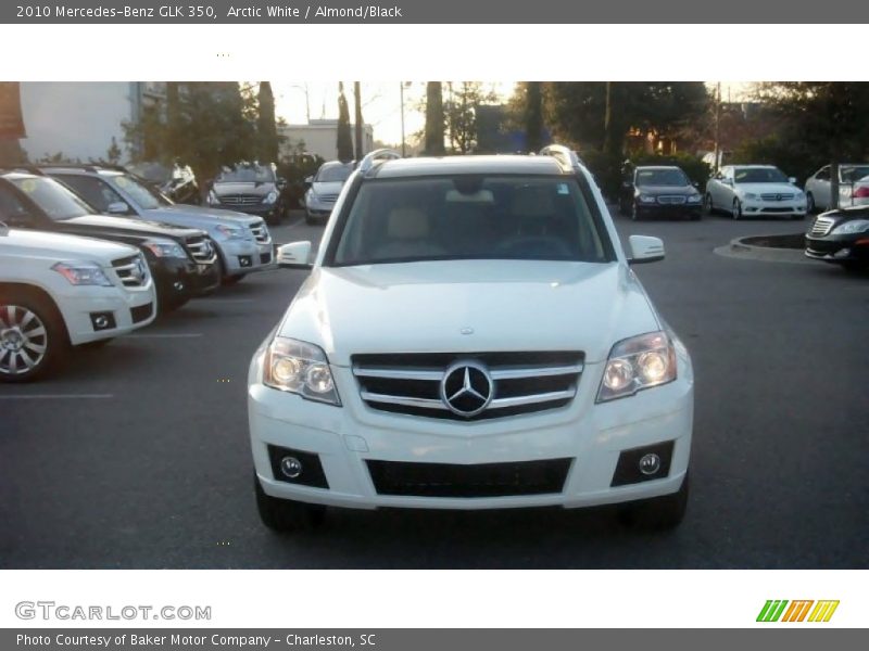 Arctic White / Almond/Black 2010 Mercedes-Benz GLK 350