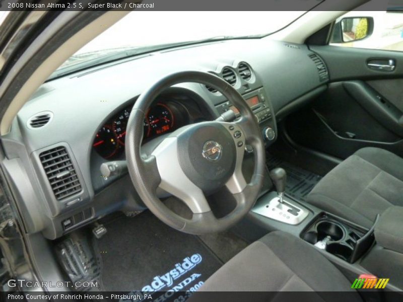 Super Black / Charcoal 2008 Nissan Altima 2.5 S