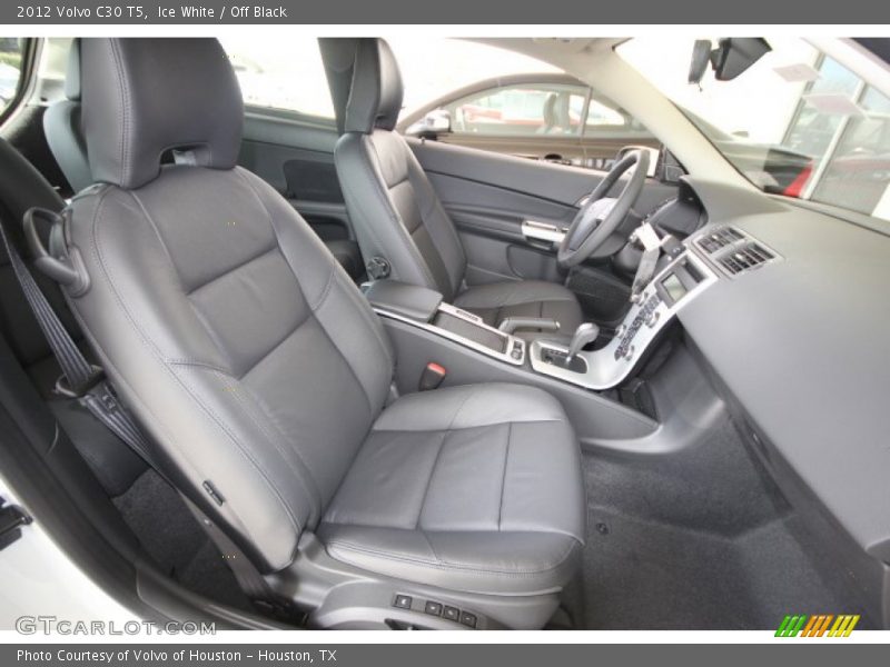 Ice White / Off Black 2012 Volvo C30 T5
