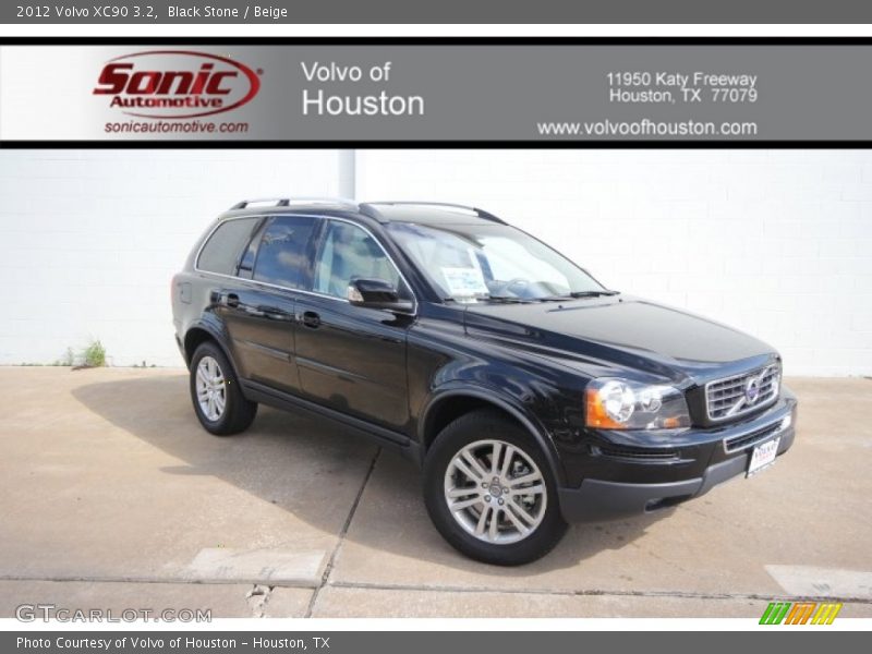 Black Stone / Beige 2012 Volvo XC90 3.2