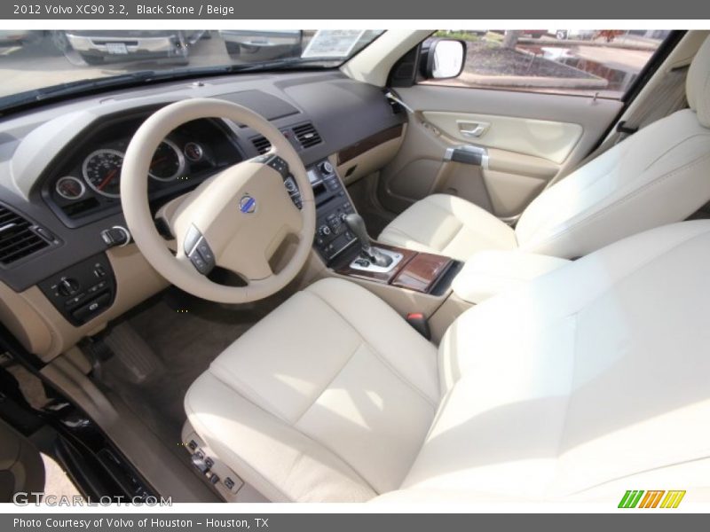 Black Stone / Beige 2012 Volvo XC90 3.2