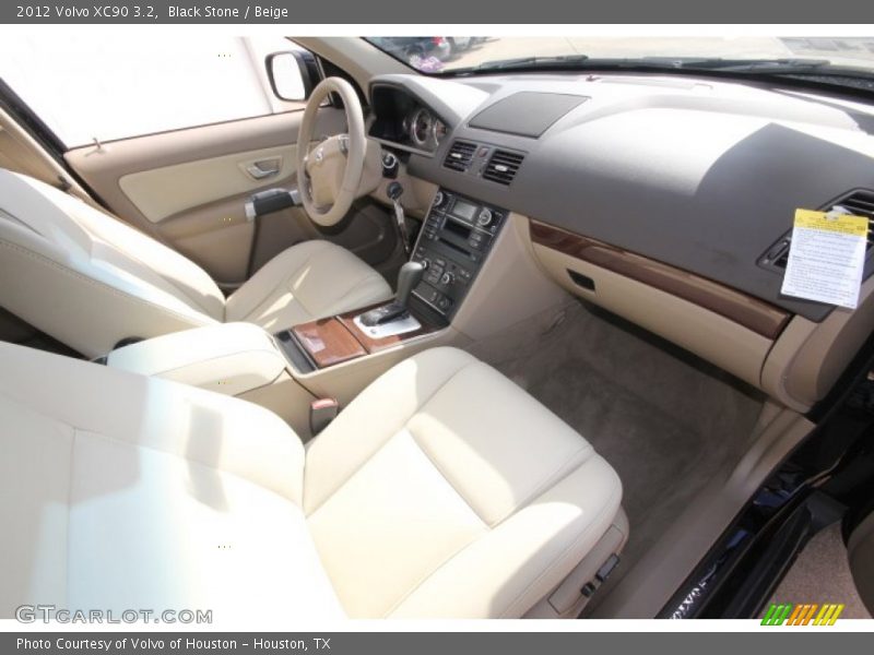 Black Stone / Beige 2012 Volvo XC90 3.2