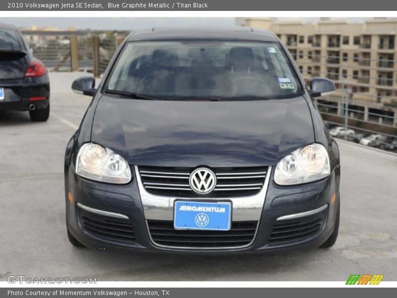 Blue Graphite Metallic / Titan Black 2010 Volkswagen Jetta SE Sedan