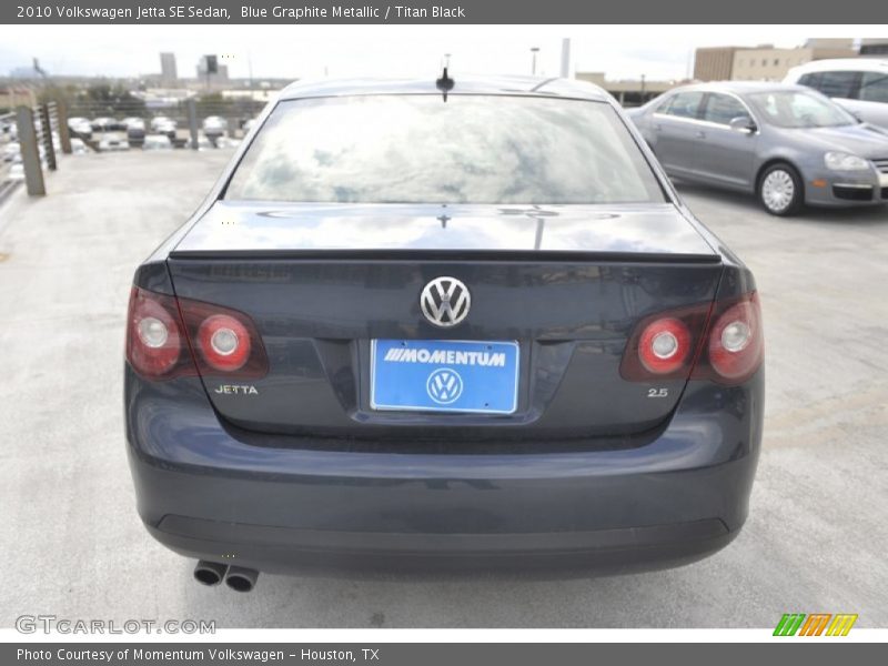 Blue Graphite Metallic / Titan Black 2010 Volkswagen Jetta SE Sedan