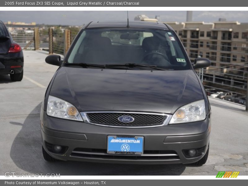 Liquid Grey Metallic / Charcoal/Charcoal 2005 Ford Focus ZX3 SES Coupe