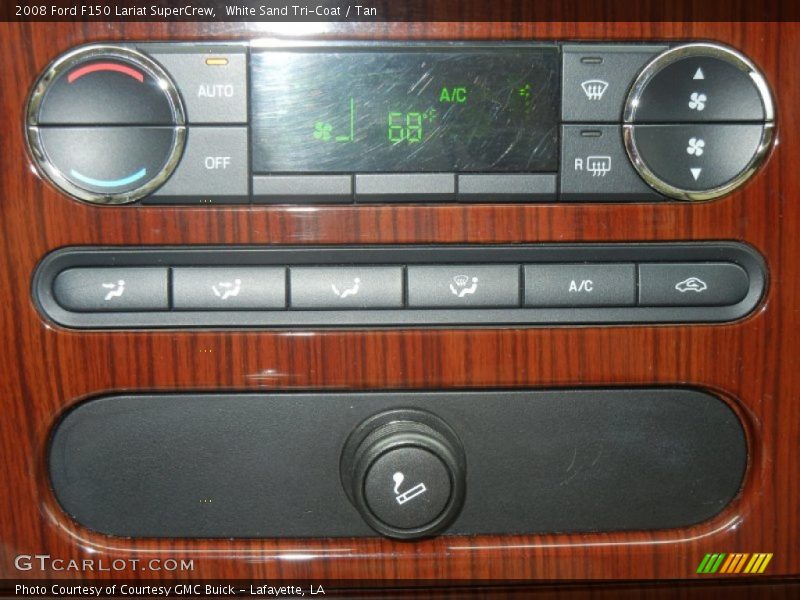 White Sand Tri-Coat / Tan 2008 Ford F150 Lariat SuperCrew